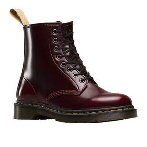 Maroon Doc Martens